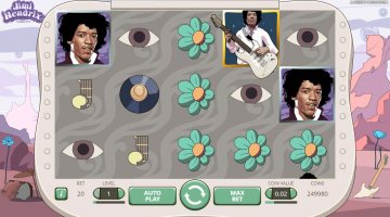 Jimi Hendrix – Purple Haze på spilleautomat online