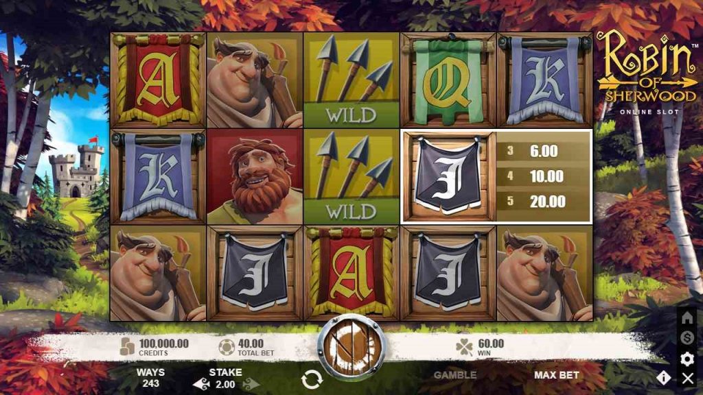 Robin of Sherwood – en eventyrlig spilleautomat online