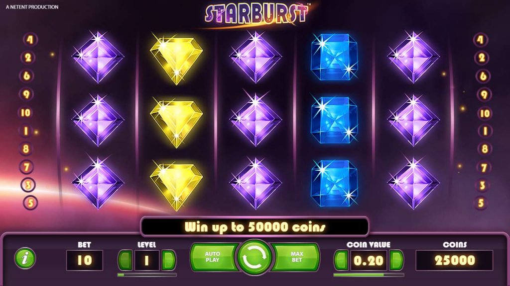 Starburst er spilleautomaternes absolutte superstjerne