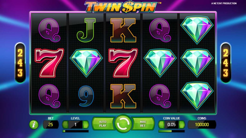 Twin Spin. Vind den store gevinst på spilleautomat online